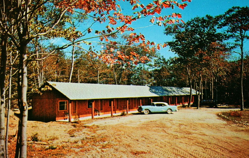 Driftwood Motel - Old Postcard